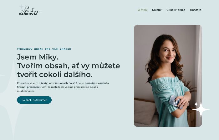 mikyvankova.cz preview
